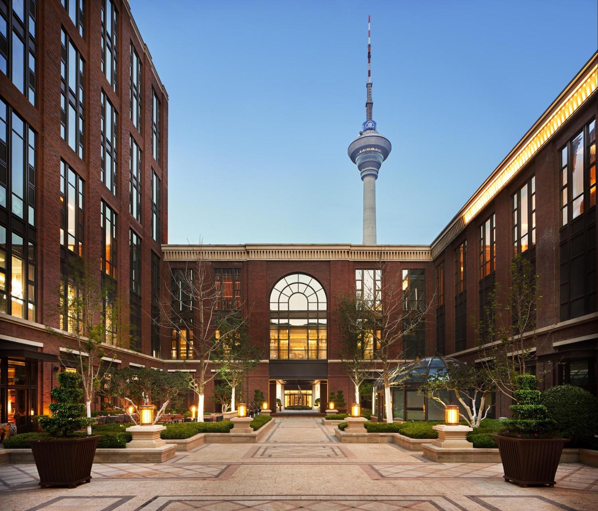 Conrad Tianjin Hotel Exterior foto