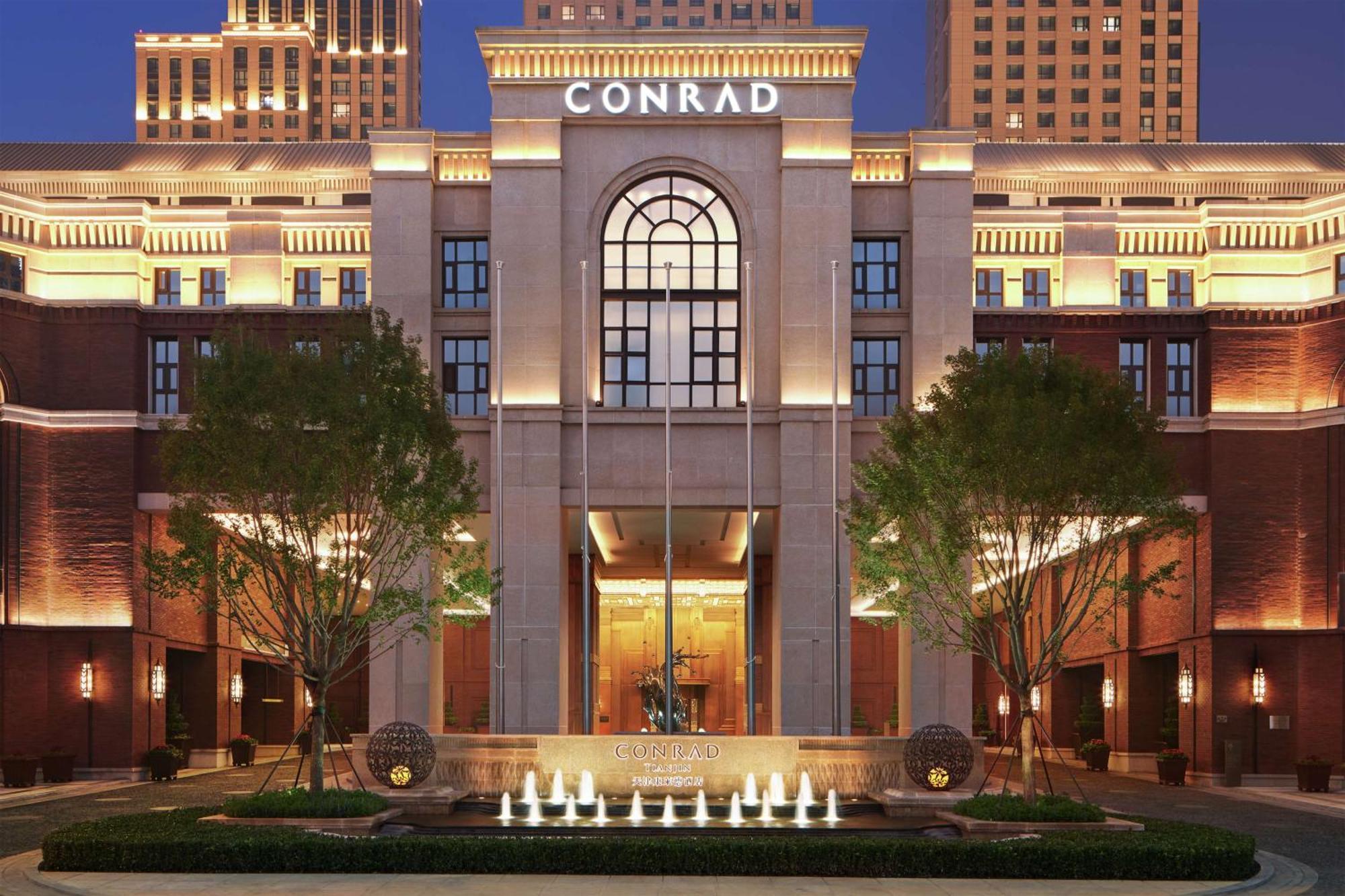 Conrad Tianjin Hotel Exterior foto