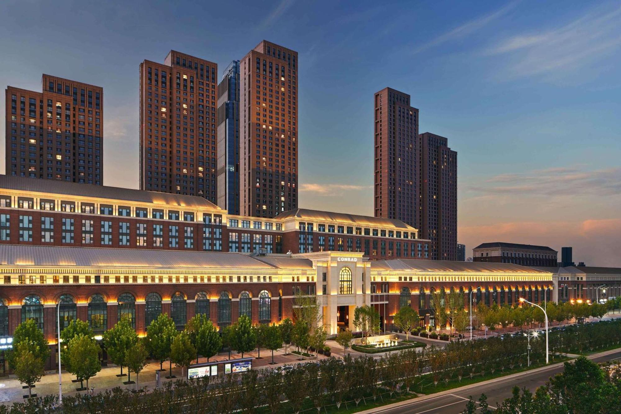 Conrad Tianjin Hotel Exterior foto