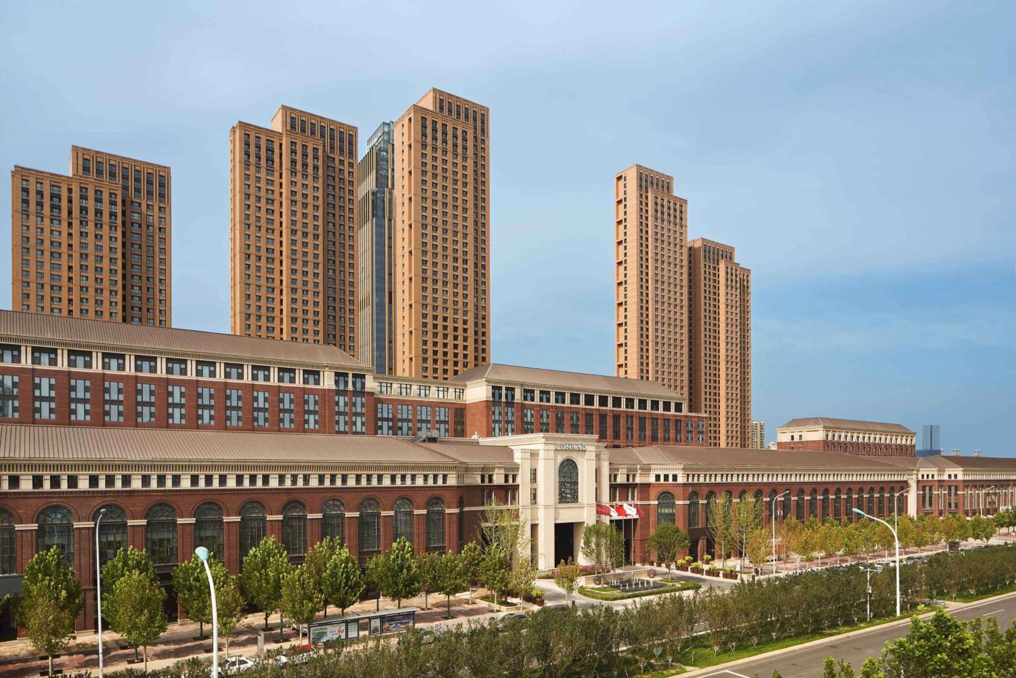 Conrad Tianjin Hotel Exterior foto